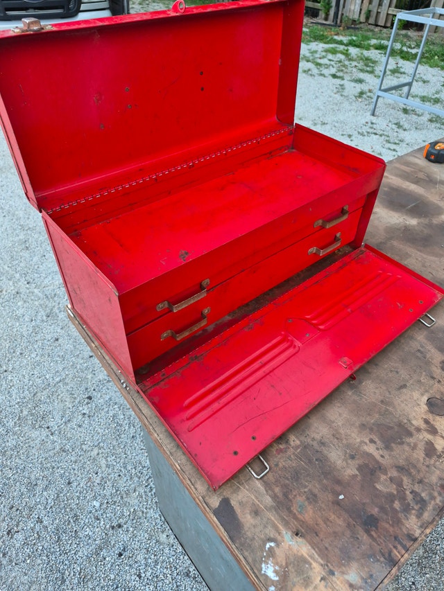 Red Metal Tool Chest with Drawers - photo 5