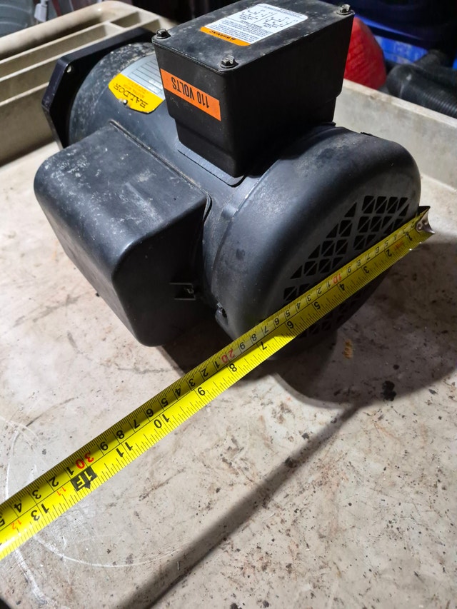 Baldor electric Motor 3/4HP 5/8 inch 1100 RPM 115V 230V - photo 5