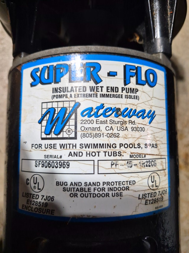 swimming pool pumps 3 inch super flo - photo 4