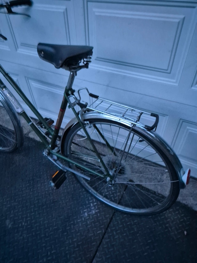 26'' wheel vintage bike green Fleetwing bicycle - photo 3