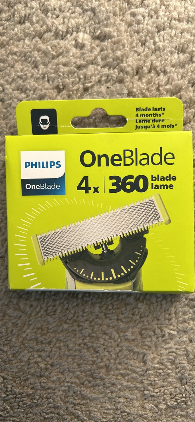 Philips OneBlade 360 Replacement Blades - 4 Pack