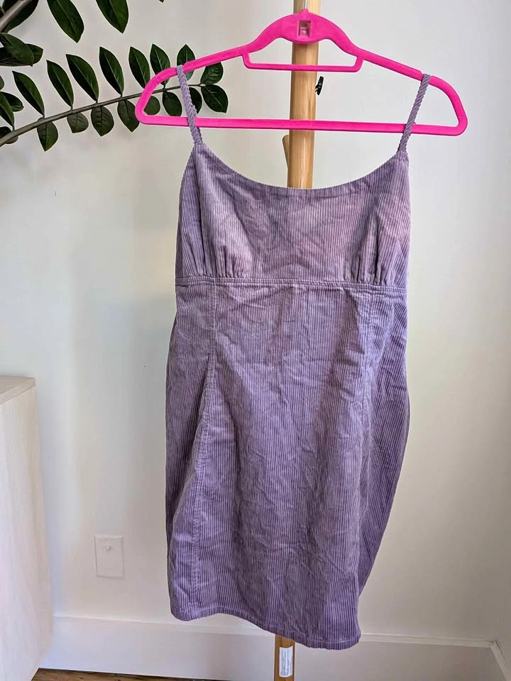 NWT Wild Fable XXL Purple Corduroy Mini Dress – Y2K / 90s Grunge