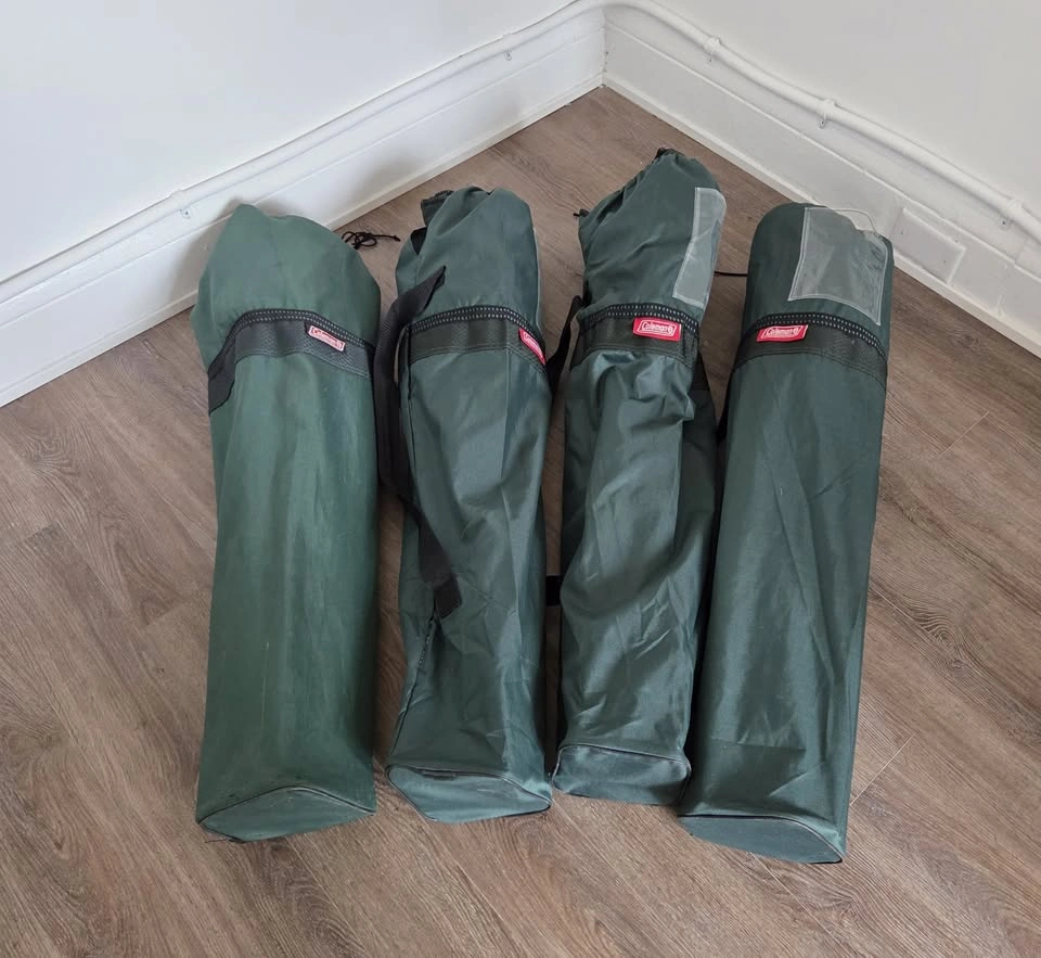 4 Coleman XL Quad Camping Chairs – Excellent Condition - photo 5