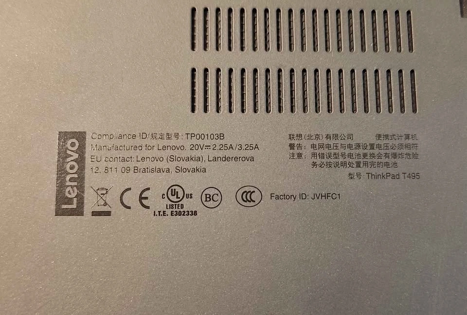 Lenovo ThinkPad T495 14" Laptop – AMD Ryzen 5, 256GB SSD - photo 3