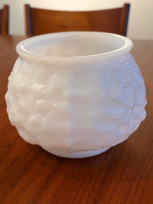 Vintage Milk Glass Bowl