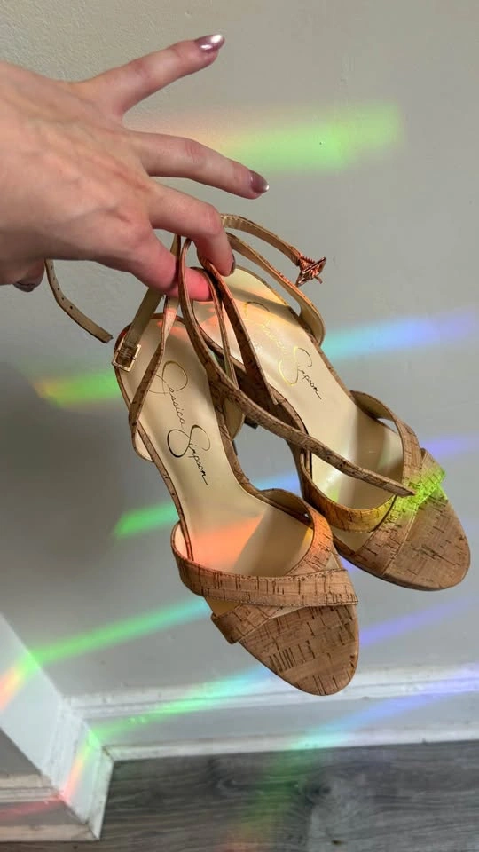 Jessica Simpson (8.5) wedge heels - photo 2