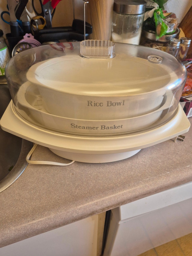 Rival Automatic Vegetable Food Fish Steamer and Rice Cooker