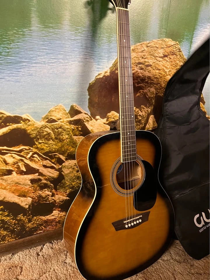 George Washburn Limited GWLAGPAKTSB Acoustic Guitar - photo 2