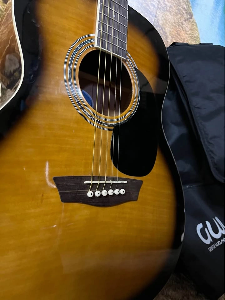 George Washburn Limited GWLAGPAKTSB Acoustic Guitar - photo 4
