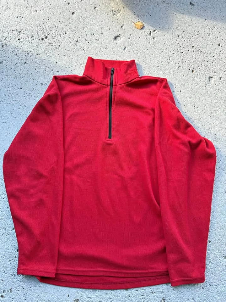 Vintage Made in USA North Face Men's 1/4 Zip Pullover Size Small