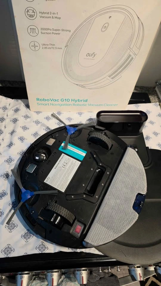 eufy RoboVac G10 Hybrid Robot Vacuum & Mop (Needs Battery) - photo 4