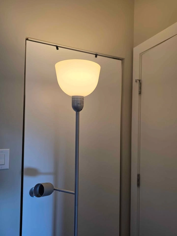 IKEA HEKTOGRAM Floor Lamp with Reading Light – Working - photo 4