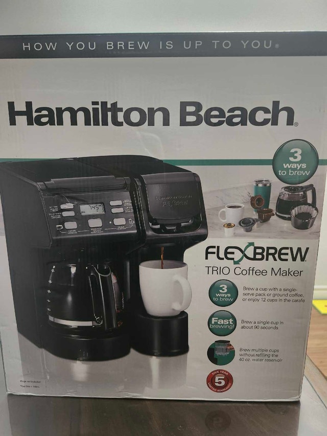 Hamilton Beach FlexBrew Trio Coffee Maker