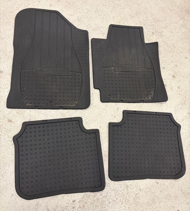 Winter car floor mats