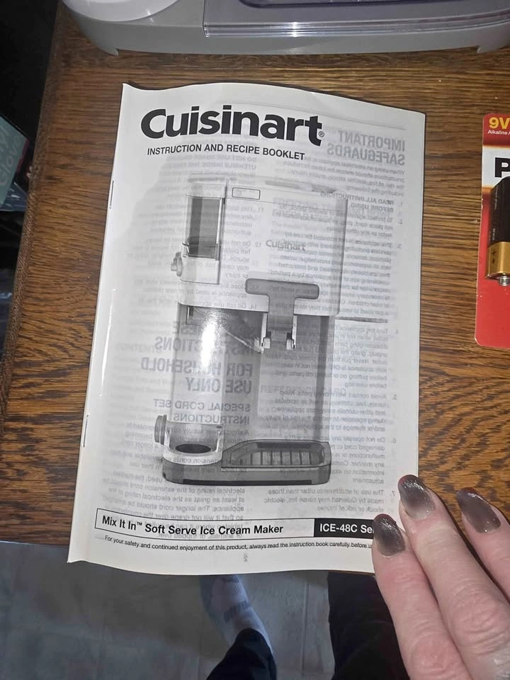 Cuisinart soft serve ice cream maker