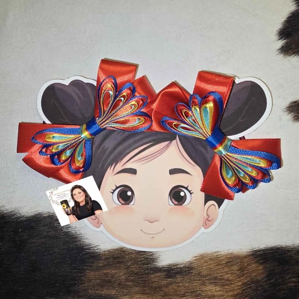 Hair bows for girls - photo 2