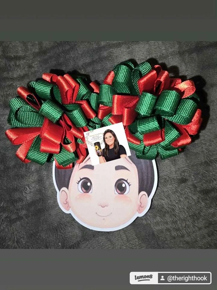 Hair bows for girls - photo 4