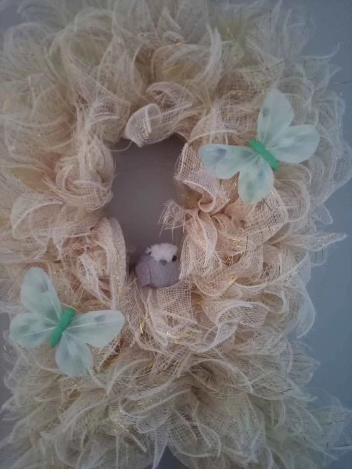 Childhood Cancer Awareness Ribbon Wreath - photo 3