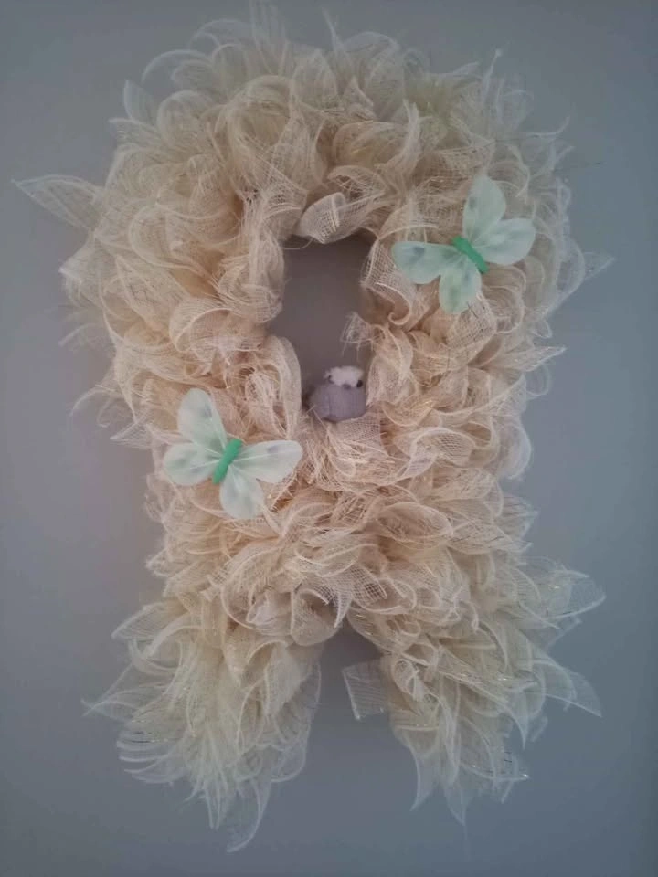 Childhood Cancer Awareness Ribbon Wreath - photo 4