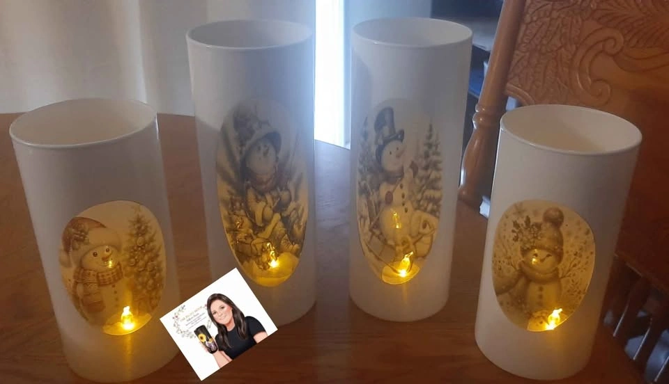 Tea light candle holders
