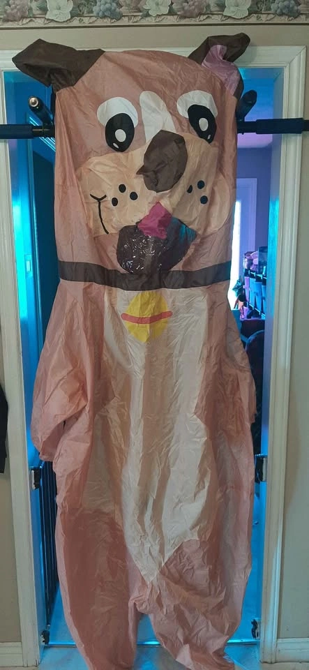 Dog costume blow up