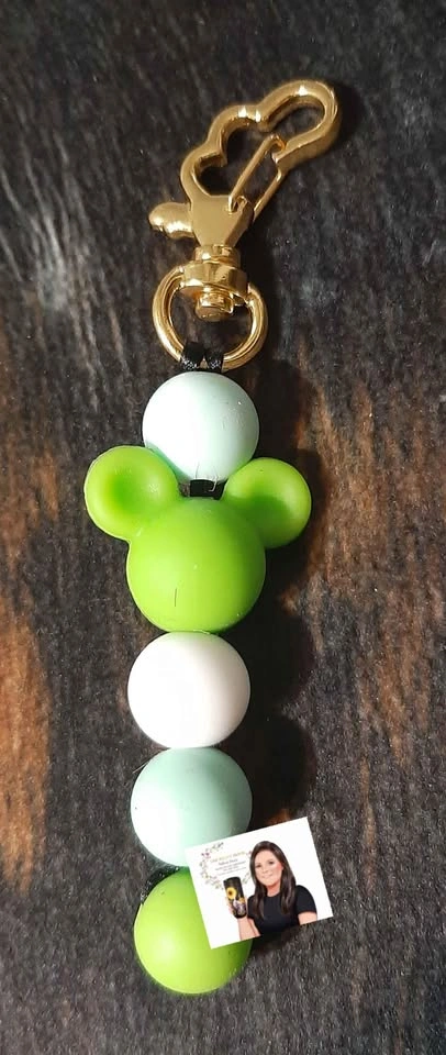Silicone beaded Zipper pulls