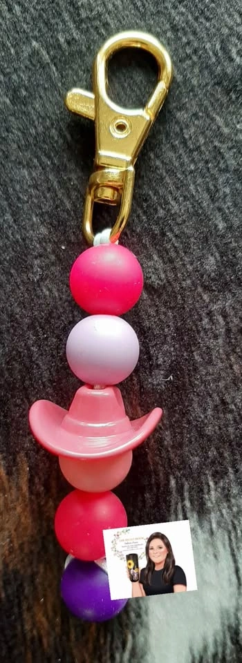 Silicone beaded Zipper pulls - photo 3