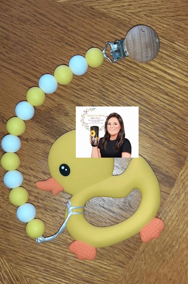 Pacifier clip/teether toy clip/ teether necklaces - photo 2