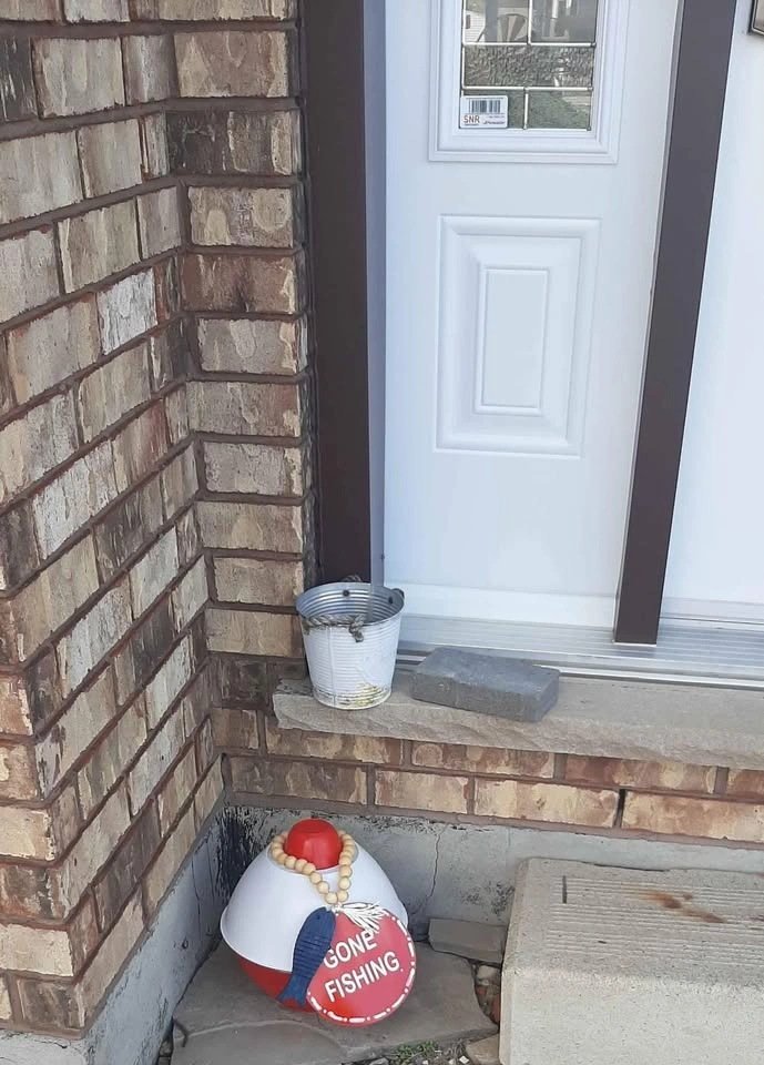 Bobber front porch decoration - photo 4