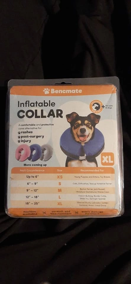 Inflatable collar PINK