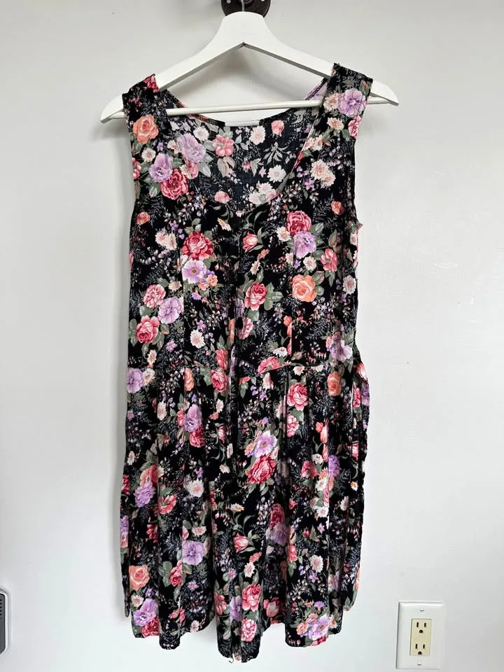 Vintage Floral Romper thumbnail