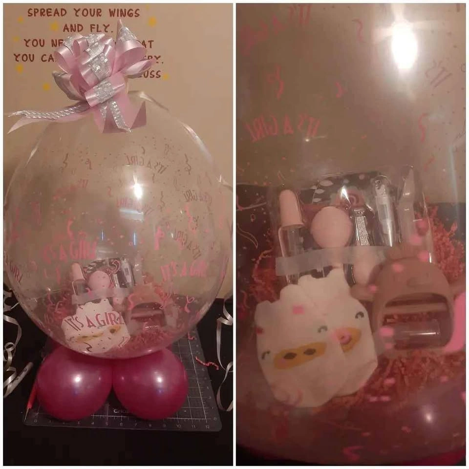 It's a Girl/It's a Boy Custom Gift Balloon - photo 2