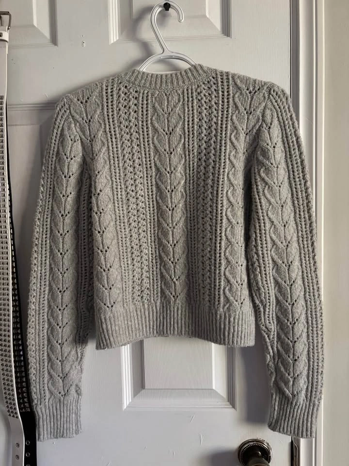 XS Grey Hollister Cardigan - photo 2