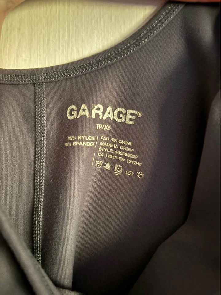 XS Garage Grey Low Back Bodysuit - photo 3