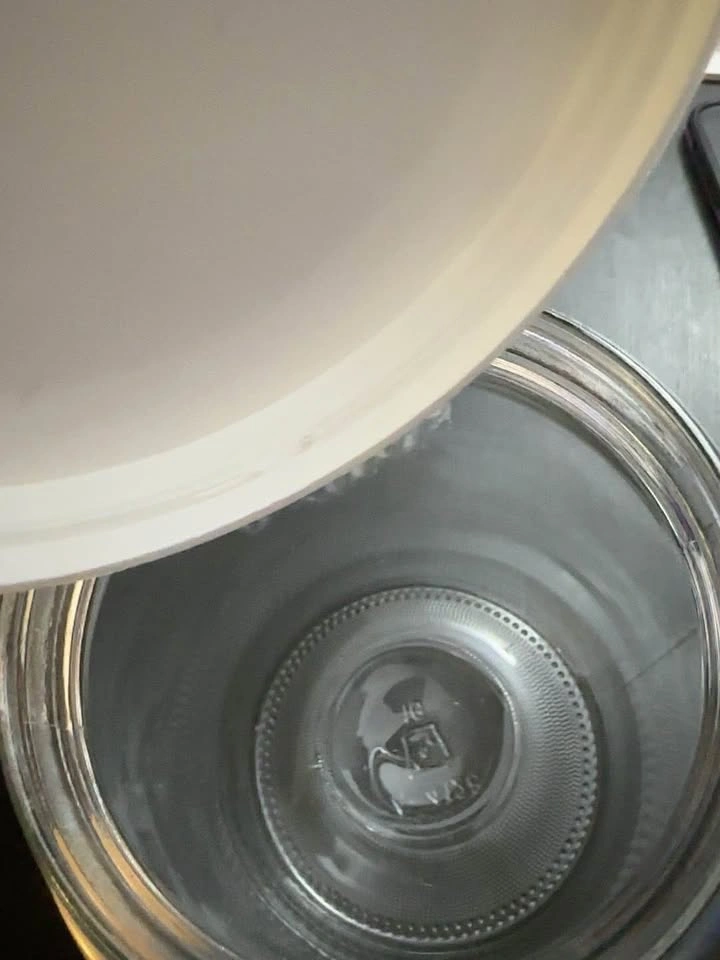 1 Gallon Clear Glass Jar with White Lid - photo 4