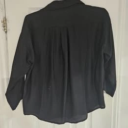 Embellished Blouse - Black - photo 3