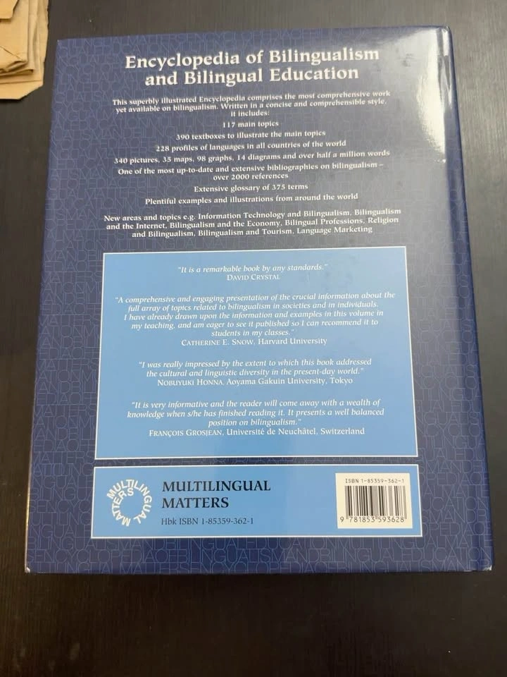 Encyclopedia of Bilingualism and Bilingual Education - photo 3