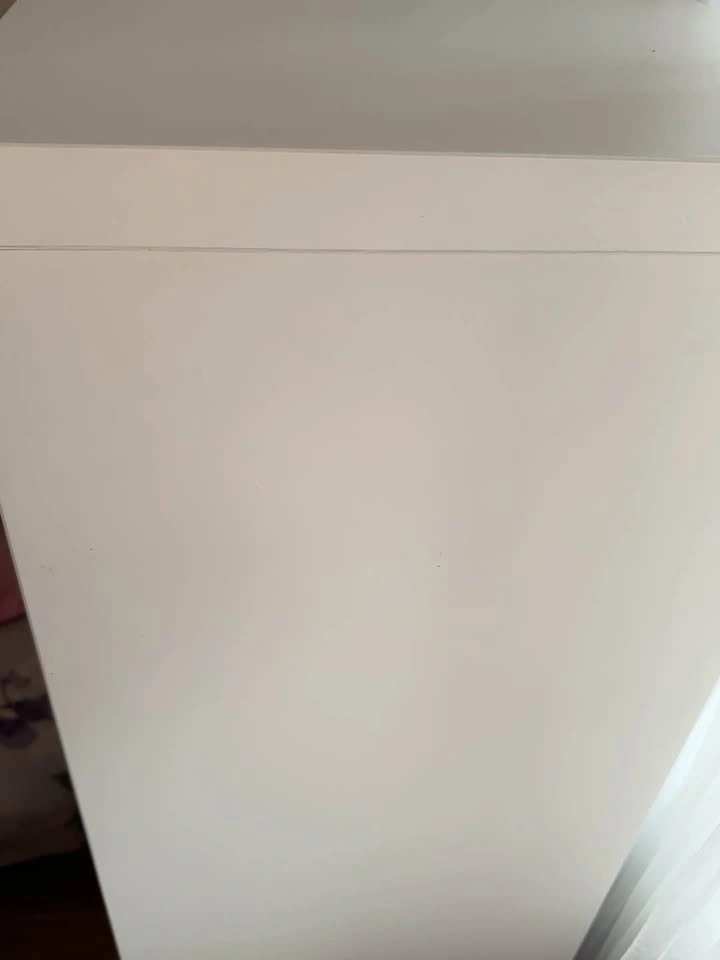 IKEA Kallax 8-Cube Shelf Unit and 4 Purple Storage Boxes - photo 5
