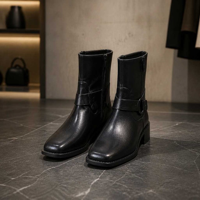 Black Ankle Boots