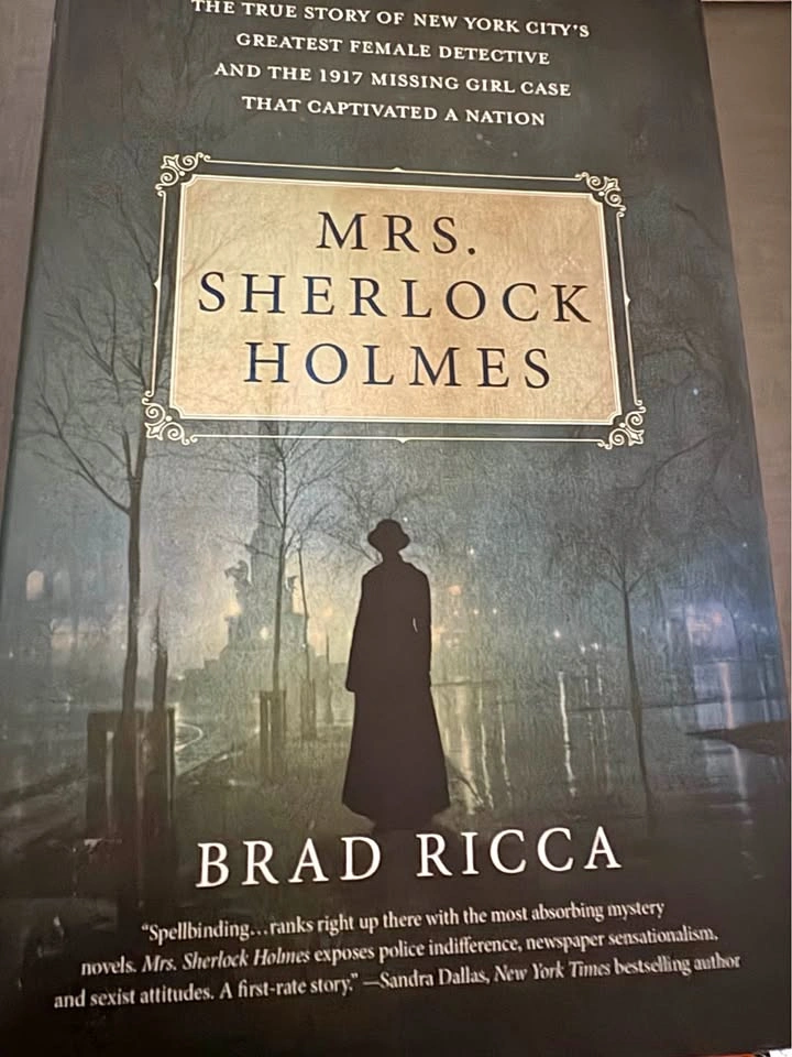 Mrs. Sherlock Holmes hardcover book