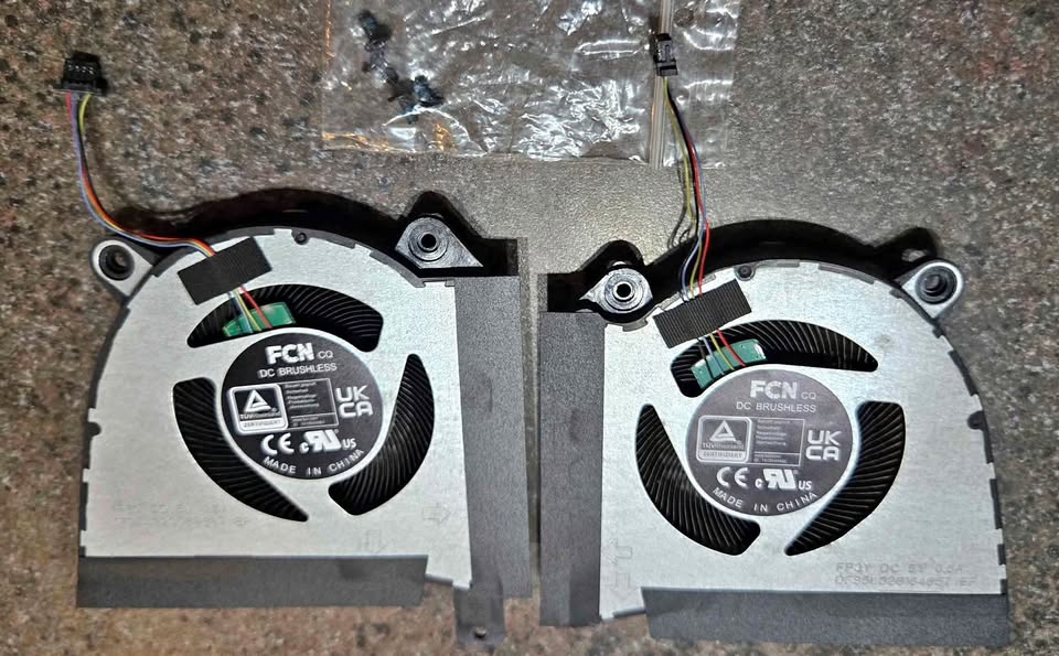 Asus ROG Zephyrus G14 CPU GPU Cooling Fan Kit GA402 RJ/ RK