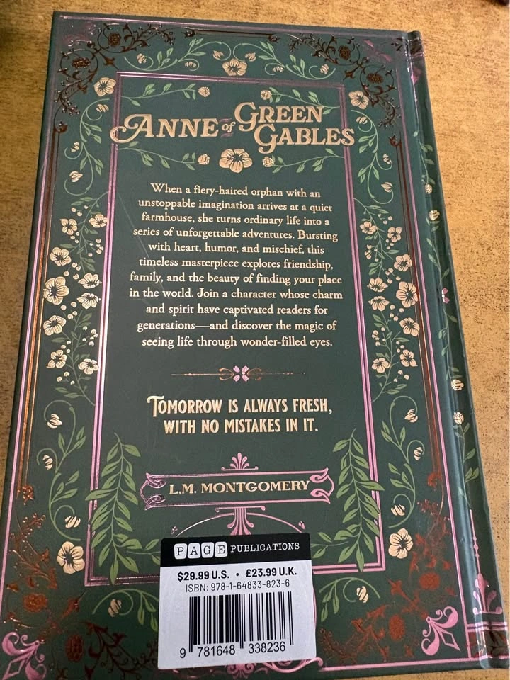 Anne of Green Gables hardcover book - photo 2