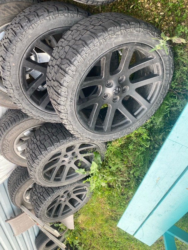 dodge ram 22” low profile tires