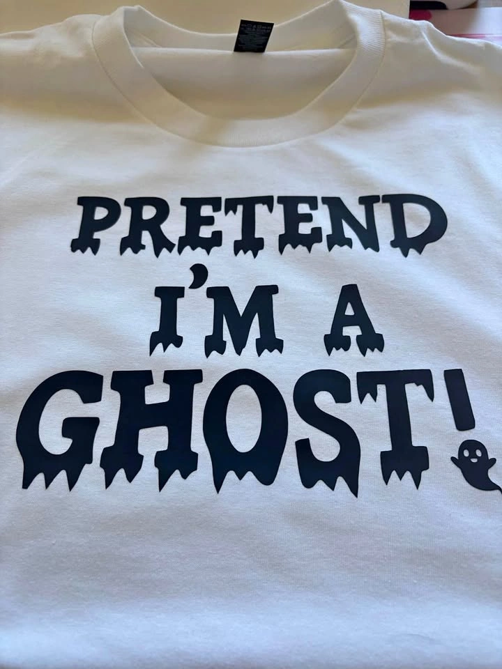 Halloween Pretend I’m a ghost T-shirt