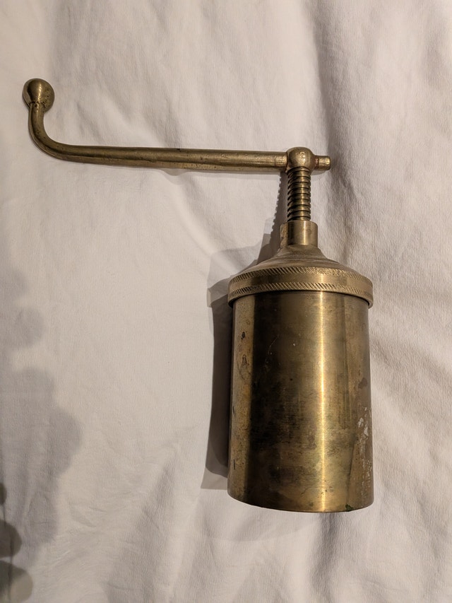 Vintage Brass Potato Ricer