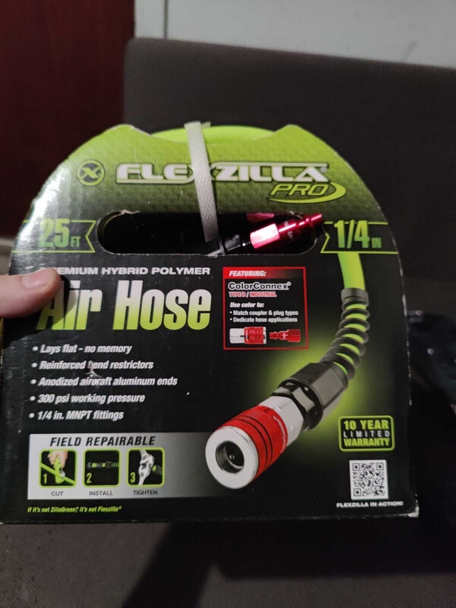 Flexzilla 1/4 in. x 25 ft. Air Hose - photo 2