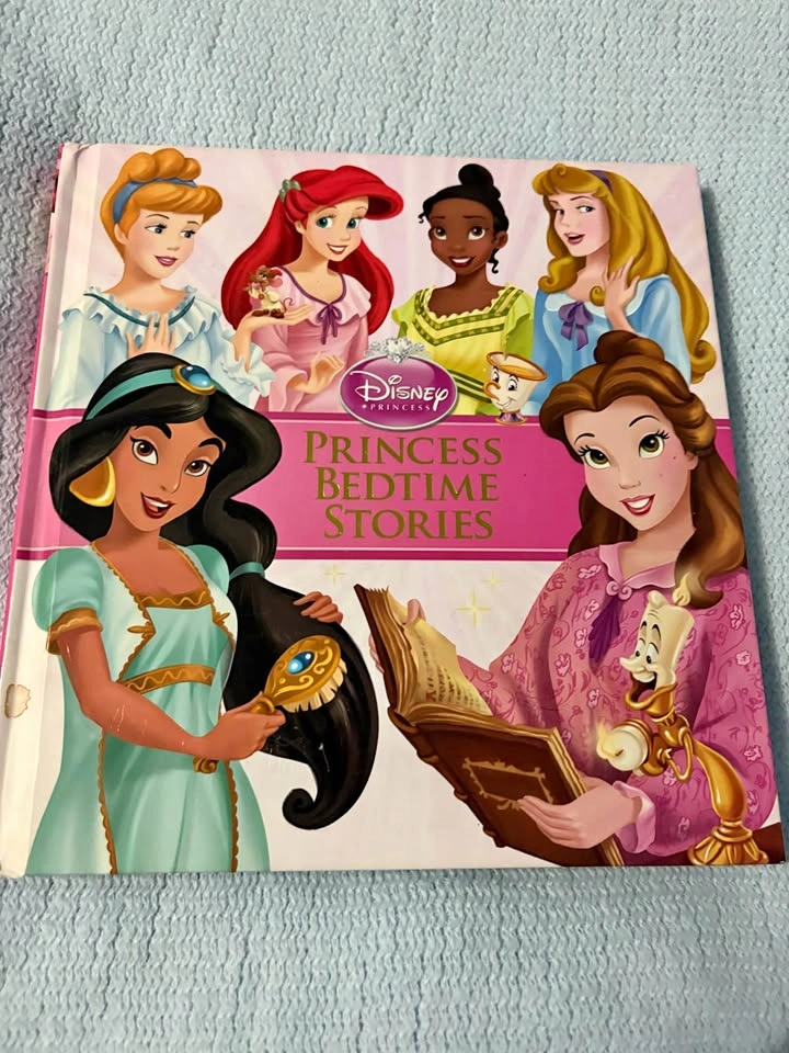 Disney princess bedtime stories hardcover book