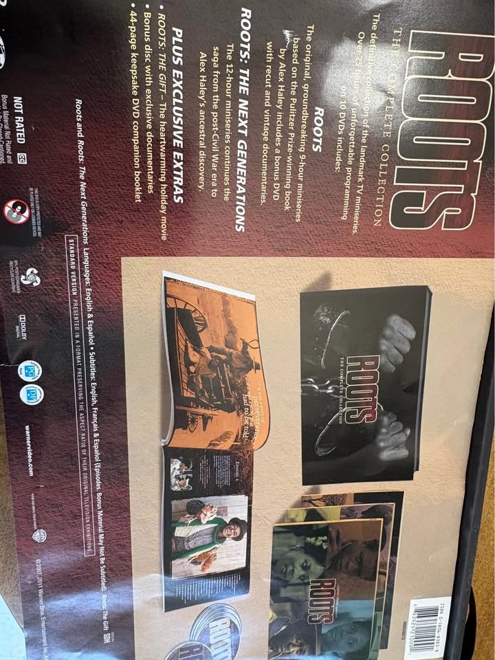 Roots the complete collection dvd a masterpiece by Alex Haley - photo 2