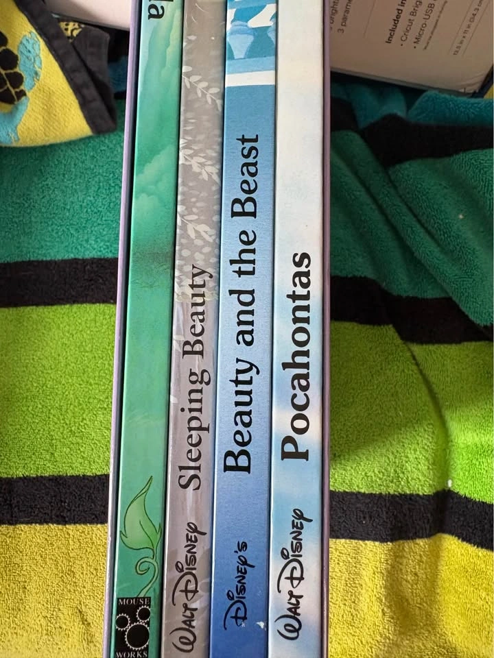 Disney Romance Classic Story Books 4-Book Hardcover Box Set - photo 2