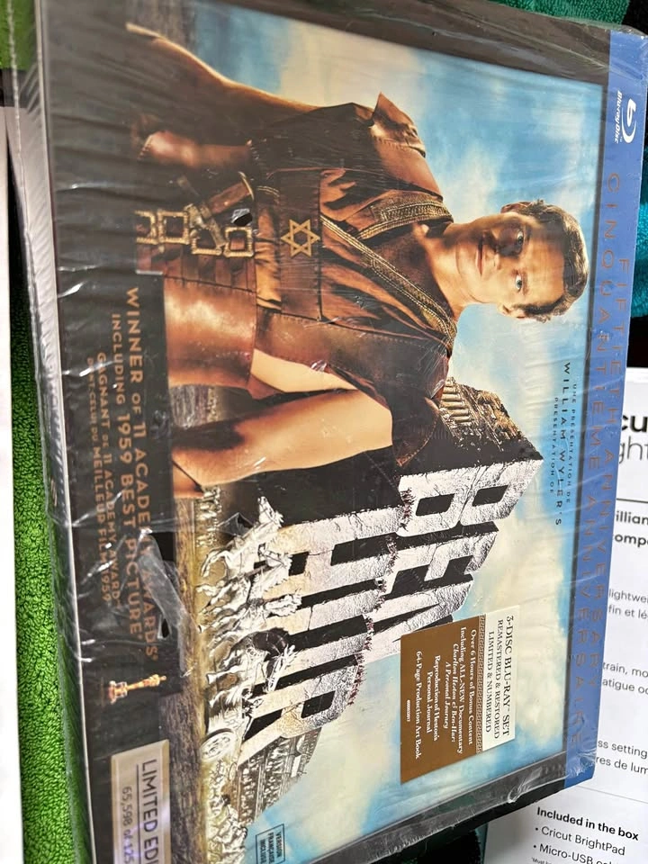 Ben Hur 15th Anniversary 3-Disc Blu-ray Box Set